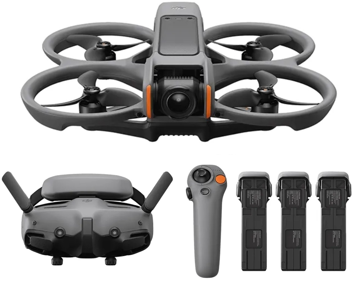 Drone DJI Avata 2 Fly More Combo (Tres Baterias)